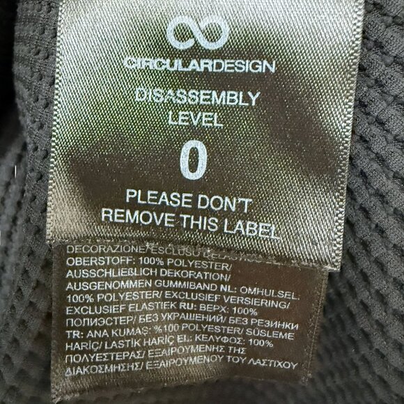 The North Face Mens Henley XXL Black Waffle Knit Long Sleeve Shirt Logo - Picture 11 of 11